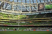24 May 2011; A general view of the Aviva Stadium during the game. Carling Four Nations Tournament, Republic of Ireland v Northern Ireland, Aviva Stadium, Lansdowne Road, Dublin. Picture credit: David Maher / SPORTSFILE