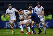 31 December 2016; Darren Cave of Ulster is tackled by Garry Ringrose of Leinster during the Guinness PRO12 Round 12 match between Leinster and Ulster at the RDS Arena in Dublin. Photo by Ramsey Cardy/Sportsfile