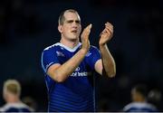 31 December 2016; Leinster's Devin Toner following his side's victory in the Guinness PRO12 Round 12 match between Leinster and Ulster at the RDS Arena in Dublin. Photo by Ramsey Cardy/Sportsfile