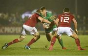 31 December 2016; Peter Robb of Connacht is tackled by Tommy O’Donnell of Munster during the Guinness PRO12 Round 12 match between Connacht and Munster at Sportsground in Galway. Photo by Diarmuid Greene/Sportsfile