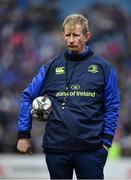 31 December 2016; Leinster head coach Leo Cullen ahead of the Guinness PRO12 Round 12 match between Leinster and Ulster at the RDS Arena in Dublin. Photo by Ramsey Cardy/Sportsfile