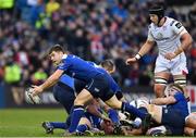 31 December 2016; Luke McGrath of Leinster during the Guinness PRO12 Round 12 match between Leinster and Ulster at the RDS Arena in Dublin. Photo by Ramsey Cardy/Sportsfile