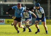 1 January 2017;  Canice Maher of Dublin in action against John Bellew of Dubs Stars during the Hurling Challenge game between Dublin and Dubs Stars at Parnell Park in Dublin. Photo by David Maher/Sportsfile
