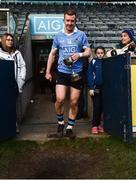 1 January 2017; Dublin captain Ciaran Reddin with the cup after the Football Challenge game between Dublin and Dubs Stars at Parnell Park in Dublin. Photo by David Maher/Sportsfile