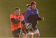 2 January 2017; Andrew Conway and Robin Copeland of Munster during squad training at University of Limerick in Limerick. Photo by Diarmuid Greene/Sportsfile