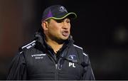 31 December 2016; Conancht head coach Pat Lam ahead of the Guinness PRO12 Round 12 match between Connacht and Munster at Sportsground in Galway. Photo by Brendan Moran/Sportsfile