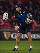 26 December 2016; Leinster backs coach Girvan Dempsey during the Guinness PRO12 Round 11 match between Munster and Leinster at Thomond Park in Limerick. Photo by Stephen McCarthy/Sportsfile