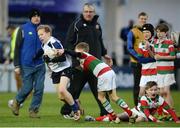 31 December 2016; Action from the Bank of Ireland half-time game between Bective Rangers and Edenderry RFC at the Guinness PRO12 Round 12 match between Leinster and Ulster at the RDS Arena in Ballsbridge, Dublin. Photo by Piaras Ó Mídheach/Sportsfile
