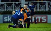 31 December 2016; Andrew Porter of Leinster is treated for an injury during the Guinness PRO12 Round 12 match between Leinster and Ulster at the RDS Arena in Dublin. Photo by Piaras Ó Mídheach/Sportsfile