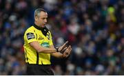 31 December 2016; Referee John Lacey during the Guinness PRO12 Round 12 match between Leinster and Ulster at the RDS Arena in Dublin. Photo by Piaras Ó Mídheach/Sportsfile