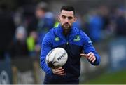 31 December 2016; Leinster sub-academy strength & conditioning coach Cillian Reardon during the Guinness PRO12 Round 12 match between Leinster and Ulster at the RDS Arena in Dublin. Photo by Stephen McCarthy/Sportsfile