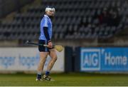 4 January 2017; Liam Rushe of Dublin leaves the field after being shown the red card in the second half during the Bord na Mona Walsh Cup Group 3 Round 1 match between Dublin and Carlow at Parnell Park in Dublin. Photo by Piaras Ó Mídheach/Sportsfile