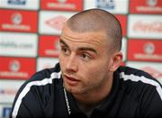 26 May 2011; Northern Ireland's Colin Coates during a press conference ahead of their Carling Four Nations Tournament game against Wales on Friday. Northern Ireland Press Conference, Radisson Blu St. Helens Hotel, Stillorgan, Co. Dublin. Picture credit: Oliver McVeigh / SPORTSFILE