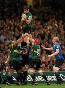 21 May 2011; Calum Clark, Northampton Saints. Heineken Cup Final, Leinster v Northampton Saints, Millennium Stadium, Cardiff, Wales. Picture credit: Ray McManus / SPORTSFILE