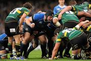 21 May 2011; Mike Ross, Leinster, in action against Northampton Saints. Heineken Cup Final, Leinster v Northampton Saints, Millennium Stadium, Cardiff, Wales. Picture credit: Matt Browne / SPORTSFILE