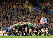 21 May 2011; Eoin Reddan, Leinster, in action during the game against Northampton Saints. Heineken Cup Final, Leinster v Northampton Saints, Millennium Stadium, Cardiff, Wales. Picture credit: Matt Browne / SPORTSFILE