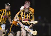 5 January 2017; Adrian Burke of Kilkenny in action against Aaron Murphy of DCU Dochas Eireann during the Bord na Mona Walsh Cup Group 2 Round 1 match between Kilkenny and DCU Dochas Eireann at MW Hire Park, Dunmore, Co. Kilkenny. Photo by Matt Browne/Sportsfile