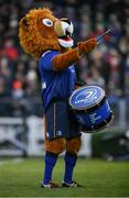 31 December 2016; Leo The Lion during the Guinness PRO12 Round 12 match between Leinster and Ulster at the RDS Arena in Dublin. Photo by Stephen McCarthy/Sportsfile