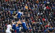 31 December 2016; Supporters during the Guinness PRO12 Round 12 match between Leinster and Ulster at the RDS Arena in Dublin. Photo by Stephen McCarthy/Sportsfile
