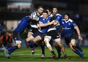6 January 2017; Rory O'Loughlin of Leinster is tackled by Mattia Bellini of Zebre during the Guinness PRO12 Round 13 match between Leinster and Zebre at the RDS Arena in Ballsbridge, Dublin. Photo by Stephen McCarthy/Sportsfile