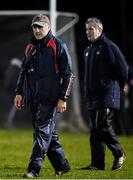 6 January 2017; Cork selector John Meyler, left, with manager Kieran Kingston ahead of the Canon O'Brien Cup match between Cork and UCC at UCC in the Mardyke, Cork. Photo by Brendan Moran/Sportsfile