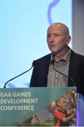 6 January 2017; National Hurling Development Officer and former Kilkenny hurling coach Martin Fogarty speaking at the GAA Annual Games Development Conference in Croke Park, Dublin. Photo by Piaras Ó Mídheach/Sportsfile