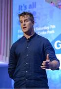 7 January 2017; Greater Western Sydney Giants Australian Rules Football team coach Nicholas Walsh speaking at the GAA Annual Games Development Conference in Croke Park, Dublin. Photo by Piaras Ó Mídheach/Sportsfile