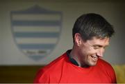 7 January 2017; Racing 92 coach Ronan O'Gara prior to the European Rugby Champions Cup Pool 1 Round 1 match between Racing 92 and Munster at the Stade Yves-Du-Manoir in Paris, France. Photo by Stephen McCarthy/Sportsfile