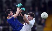 7 January 2017; Barry McKeon of Longford in action against Pascal Connell of Kildare during the Bord na Mona Walsh Cup Group 2 Round 1 match between Kildare and Longford at St Conleth's Park in Newbridge, Co. Kildare. Photo by Matt Browne/Sportsfile