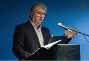 7 January 2017; Colm O'Connor, Clinical Psychologist, speaking at the GAA Annual Games Development Conference in Croke Park, Dublin. Photo by Piaras Ó Mídheach/Sportsfile