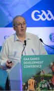 7 January 2017; Paudie Butler, GAA Coach and Coach Educator, speaking at the GAA Annual Games Development Conference in Croke Park, Dublin. Photo by Seb Daly/Sportsfile