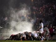 7 January 2017; Racing 92 and Munster packs scrum during the European Rugby Champions Cup Pool 1 Round 1 match between Racing 92 and Munster at the Stade Yves-Du-Manoir in Paris, France. Photo by Stephen McCarthy/Sportsfile