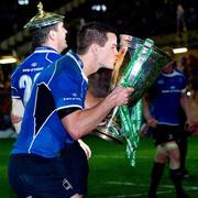 21 May 2011; Jonathan Sexton, Leinster, with the Heineken Cup. Heineken Cup Final, Leinster v Northampton Saints, Millennium Stadium, Cardiff, Wales. Picture credit: Matt Browne / SPORTSFILE