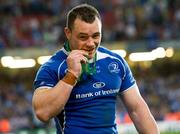 21 May 2011; Cian Healy, Leinster, after the games. Heineken Cup Final, Leinster v Northampton Saints, Millennium Stadium, Cardiff, Wales. Picture credit: Matt Browne / SPORTSFILE