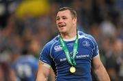 21 May 2011; Cian Healy, Leinster, celebrates his side's victory. Heineken Cup Final, Leinster v Northampton Saints, Millennium Stadium, Cardiff, Wales. Picture credit: Ray McManus / SPORTSFILE