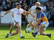 22 May 2011; Eamonn Callaghan, Kildare, in action against Alan Byrne, Wicklow. Leinster GAA Football Senior Championship First Round, Kildare v Wicklow, O'Moore Park, Portlaoise, Co. Laois. Picture credit: Brian Lawless / SPORTSFILE