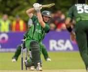 28 May 2011; William Porterfield, Ireland, hitting a four. RSA ODI Series, Ireland v Pakistan, Stormont, Belfast, Co. Antrim. Picture credit: Oliver McVeigh / SPORTSFILE