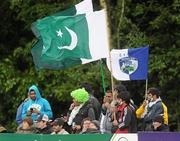 28 May 2011; Pakistan fans from Co. Laois at the match. RSA ODI Series, Ireland v Pakistan, Stormont, Belfast, Co. Antrim. Picture credit: Oliver McVeigh / SPORTSFILE