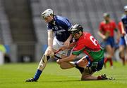 29 May 2011; Darren Whelan, Crumlin, in action against Karl Mollin, Shamrocks. Leinster Club Senior Hurling League, Division 2 Final, Shamrocks v Crumlin, Croke Park, Dublin. Picture credit: Pat Murphy / SPORTSFILE