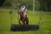 29 May 2011; Eibhlis Hayes, Scarteen Pony Club, riding as part of the Scarteen Lassies team, in action during the Scarteen Pony Club Minimus Challenge. Tipperary Racecourse, Limerick Junction, Tipperary Picture credit: Stephen McCarthy / SPORTSFILE