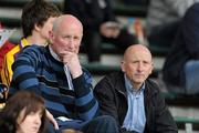 29 May 2011; Kilkenny manager Brian Cody and selector Martin Fogarty watch the game between Wexford and Antrim. Leinster GAA Hurling Senior Championship, Quarter-Final, Wexford v Antrim, Wexford Park, Wexford. Picture credit: Matt Browne / SPORTSFILE
