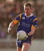 20 January 2002; Shane O'Neill of Wicklow during the O'Byrne Cup final match between Carlow and Wicklow at Dr Cullen Park in Carlow. Photo by Damien Eagers/Sportsfile