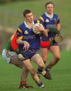 20 January 2002; Thomas Burke of Wicklow during the O'Byrne Cup final match between Carlow and Wicklow at Dr Cullen Park in Carlow. Photo by Damien Eagers/Sportsfile