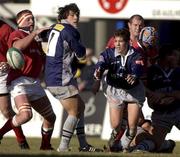 12 January 2002; Alexandre Albouy of Castres during the Heineken Cup Pool 4 Round 6 match betweeen Castres and Munster at Stade Pierre Antoine in Castres, France. Photo by Brendan Moran/Sportsfile