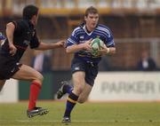 13 January 2002; Gordon D'Arcy of Leinster during the  Heineken Cup Pool 6 Round 6 match between Toulouse and Leinster at Stade Les Sept Denier in Toulouse, France. Photo by Brendan Moran/Sportsfile