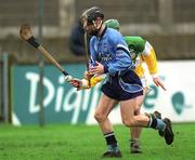 27 January 2002; Paul Donoghue of Dublin during the Walsh Cup Quarter Final match between Offaly and Dublin at Parnell Park in Dublin. Photo by Damien Eagers/Sportsfile