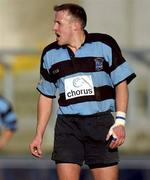19 January 2002; Andrew Thompson of Shannon during the AIB All-Ireland League Division 1 match between Shannon RFC and Lansdowne RFC at Thomond Park in Limerick. Photo by Damien Eagers/Sportsfile