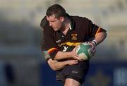 19 January 2002; David O'Mahony of Shannon RFC during the AIB All-Ireland League Division 1 match between Shannon RFC and Lansdowne RFC at Thomond Park in Limerick. Photo by Damien Eagers/Sportsfile