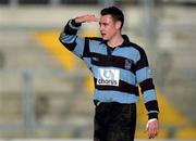19 January 2002; Niall McNamara of Shannon during the AIB All-Ireland League Division 1 match between Shannon RFC and Lansdowne RFC at Thomond Park in Limerick. Photo by Damien Eagers/Sportsfile