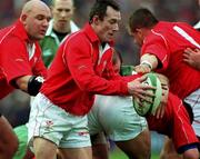 3 February 2002; Rob Howley of Wales during the Lloyds TSB Six Nations Championship match between Ireland and Wales at Landsdowne Road in Dublin. Photo by Matt Browne/Sportsfile